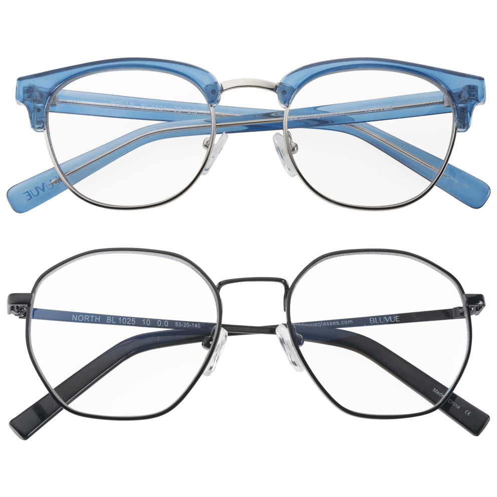North Black & Polar Blue