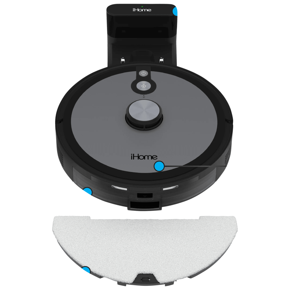 Scans your floor plan for accurate, row-by-row cleaning