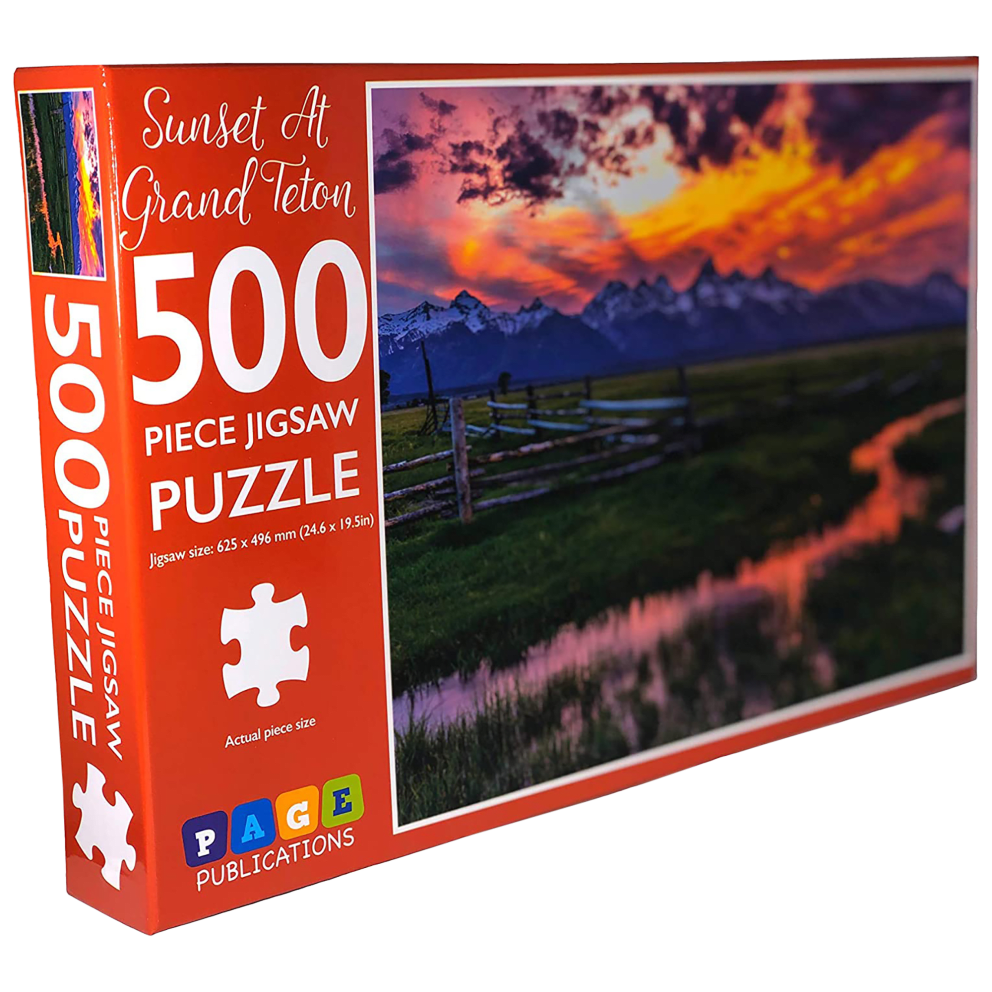 Sunset at Grand Teton
