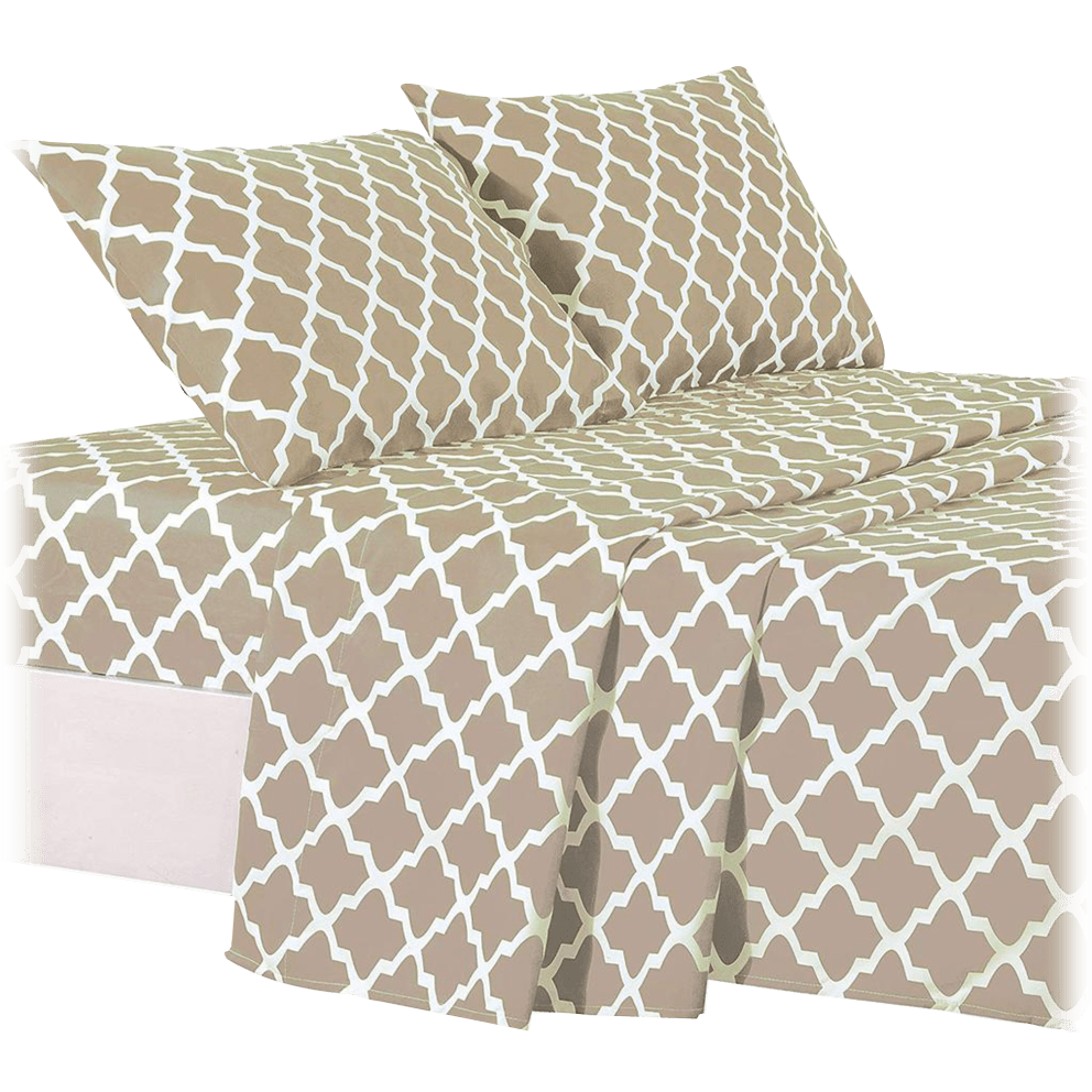 Taupe/White