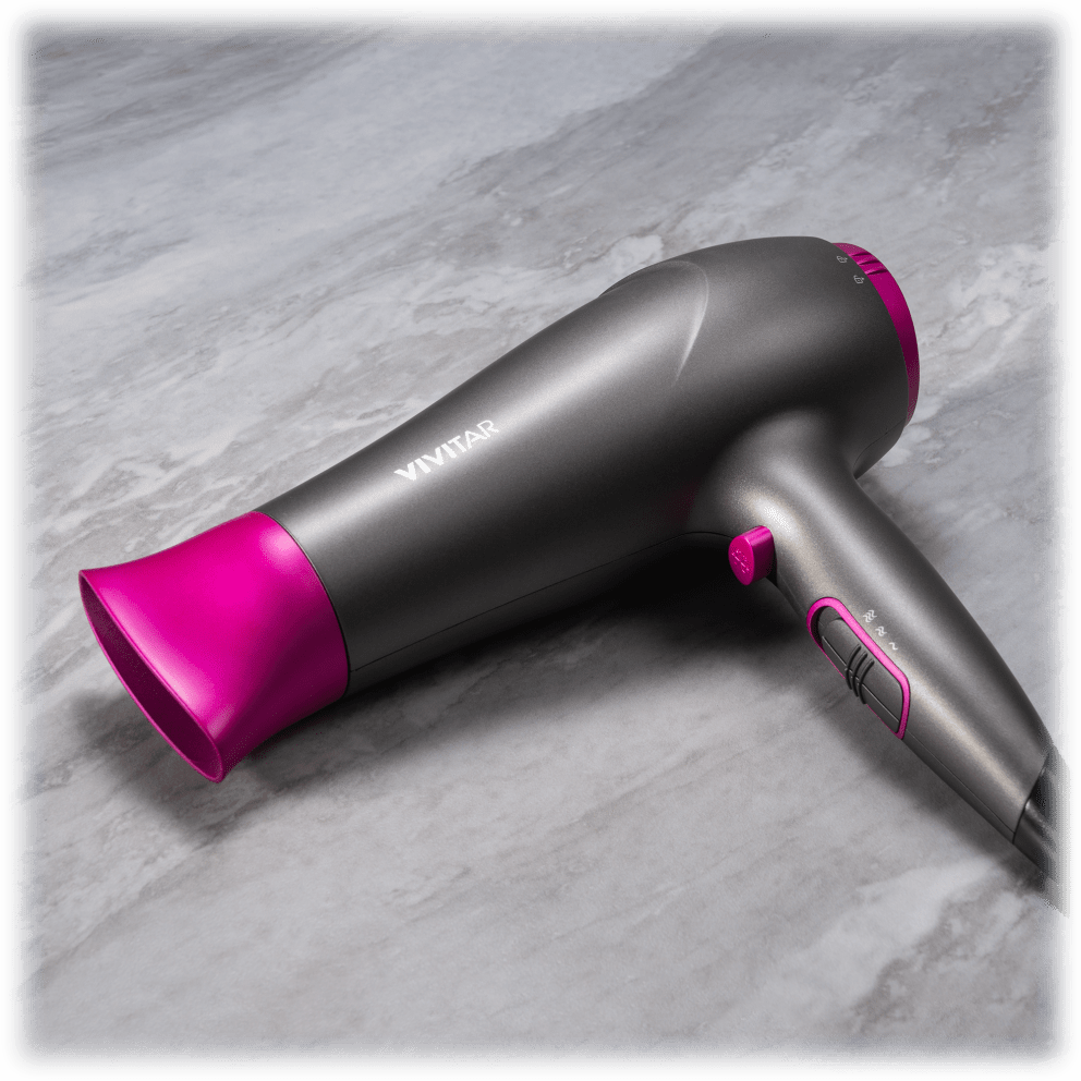 Extra powerful 2000-watt motor for ultra fast drying