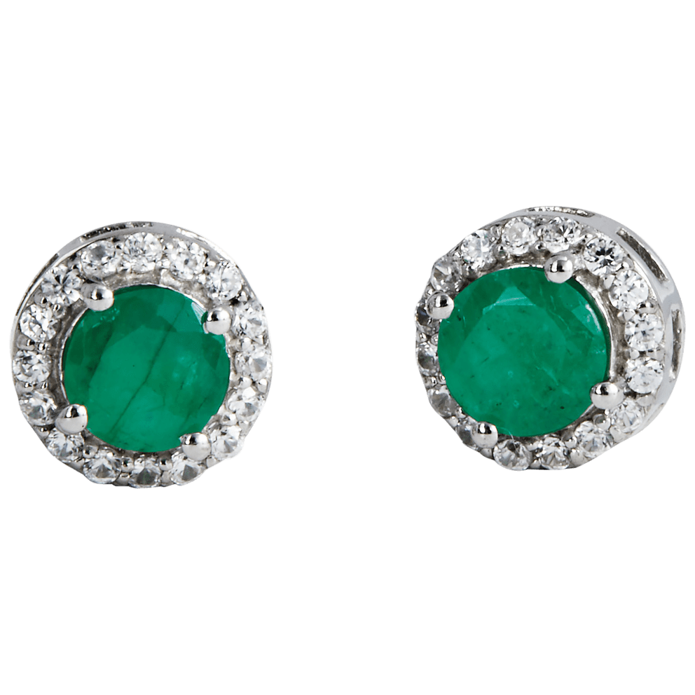Emerald Sterling Silver