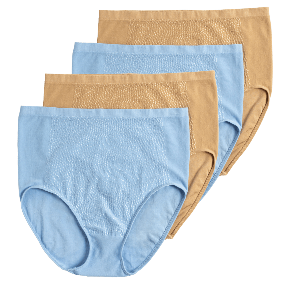 Beige/Blue