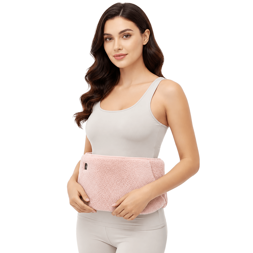 Versatile design functions as both a waistband warmer and a hand warmer