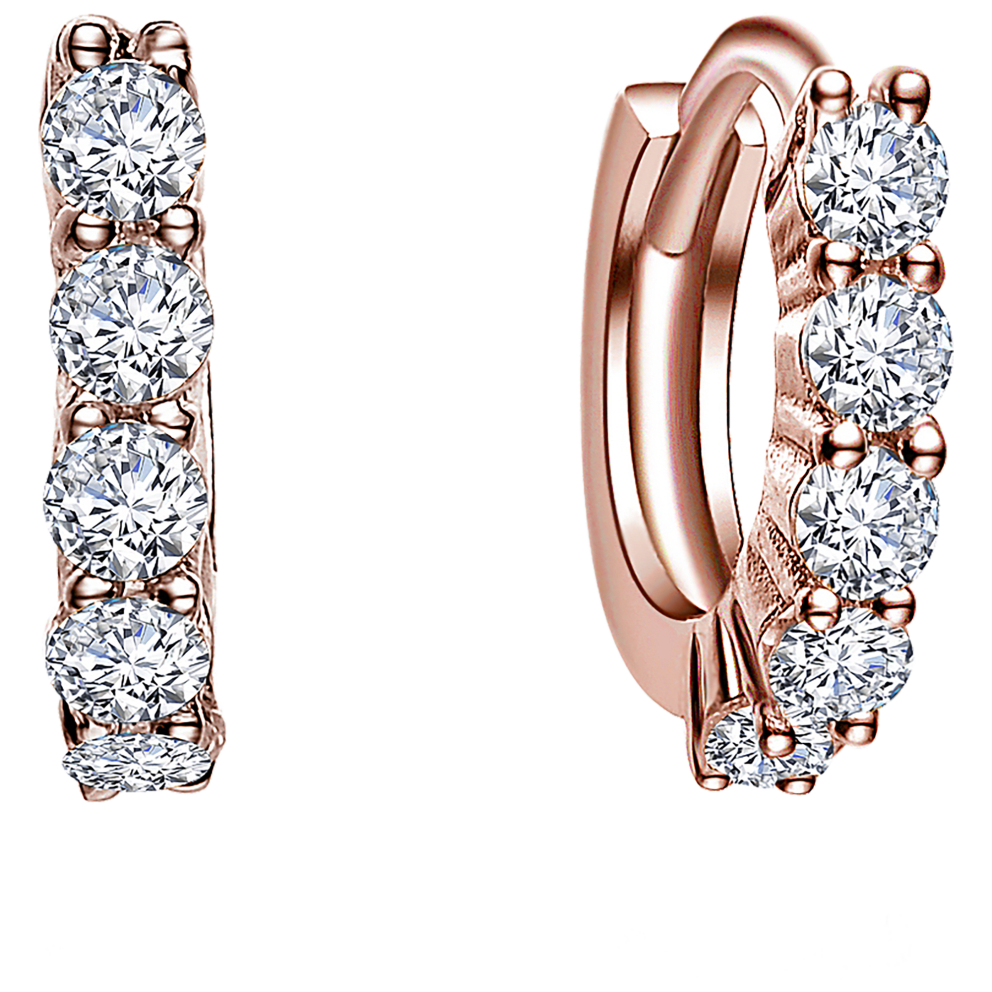 18K Rose Gold Plating