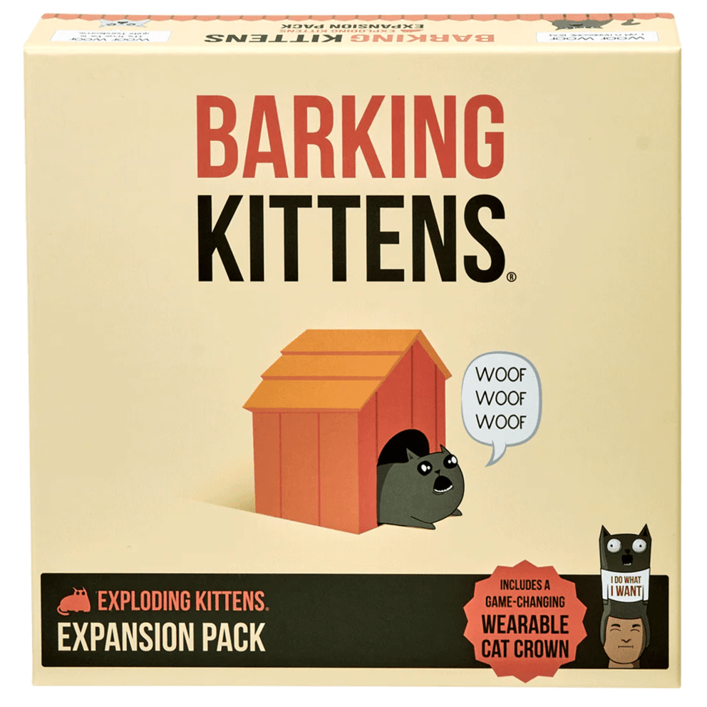 Barking Kittens Exploding Kittens Expansion Pack