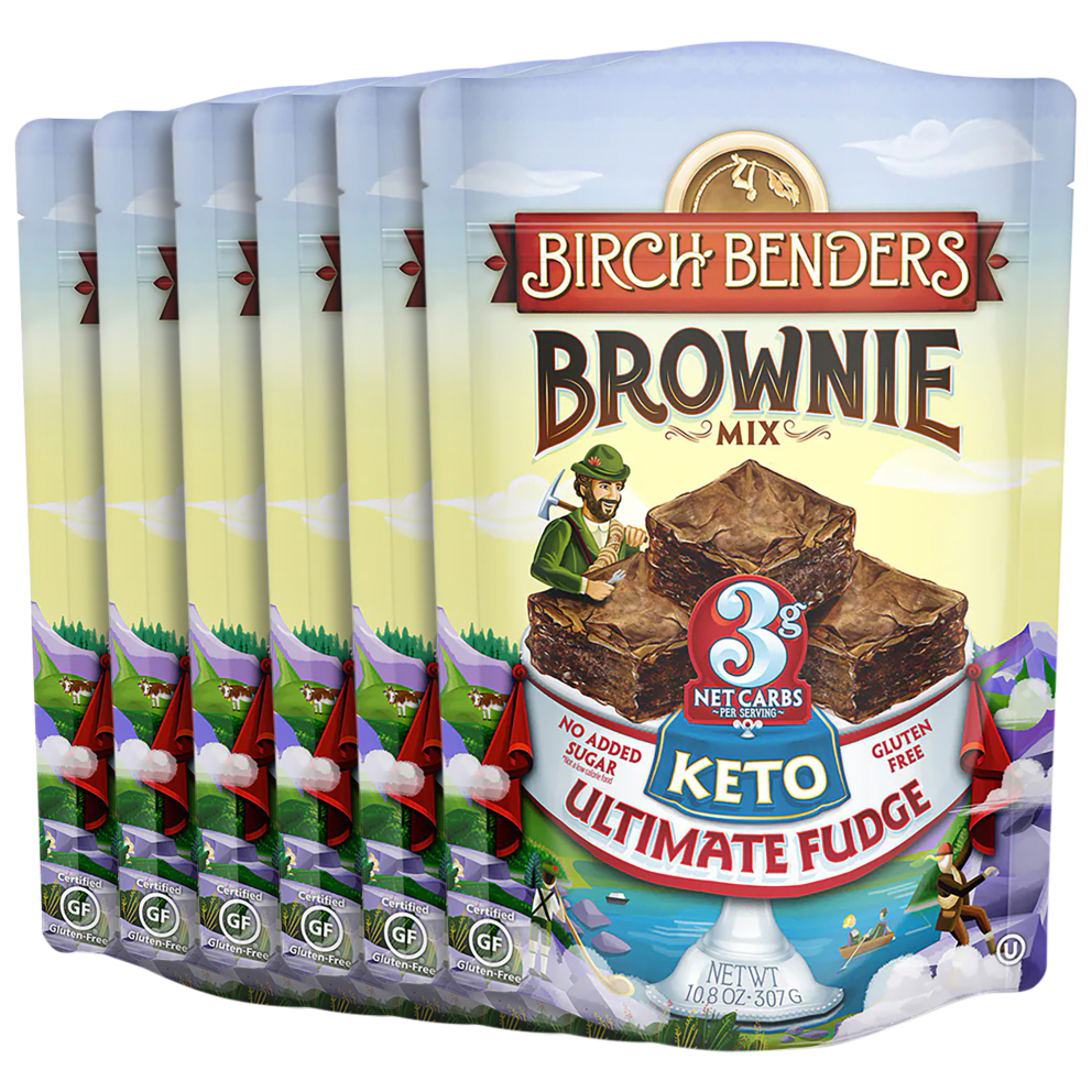 6x Keto Fudge Brownie Mix