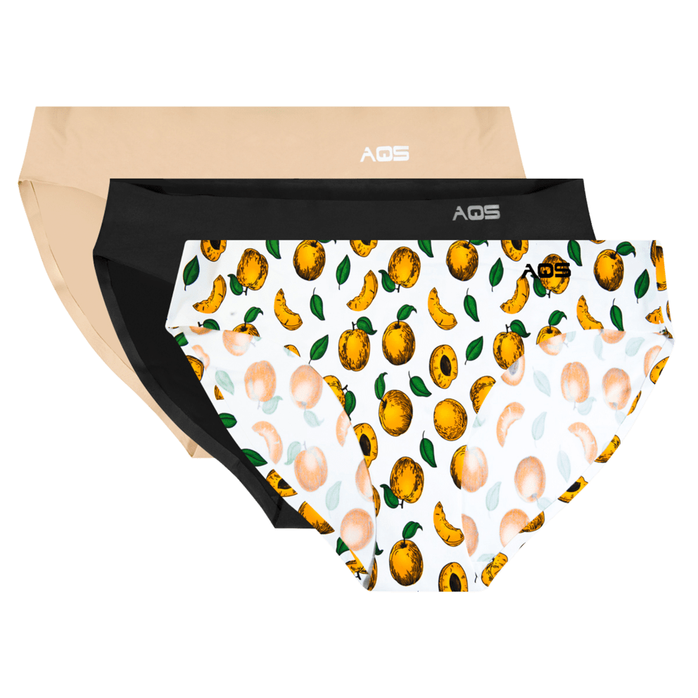 Apricot/Black/Nude