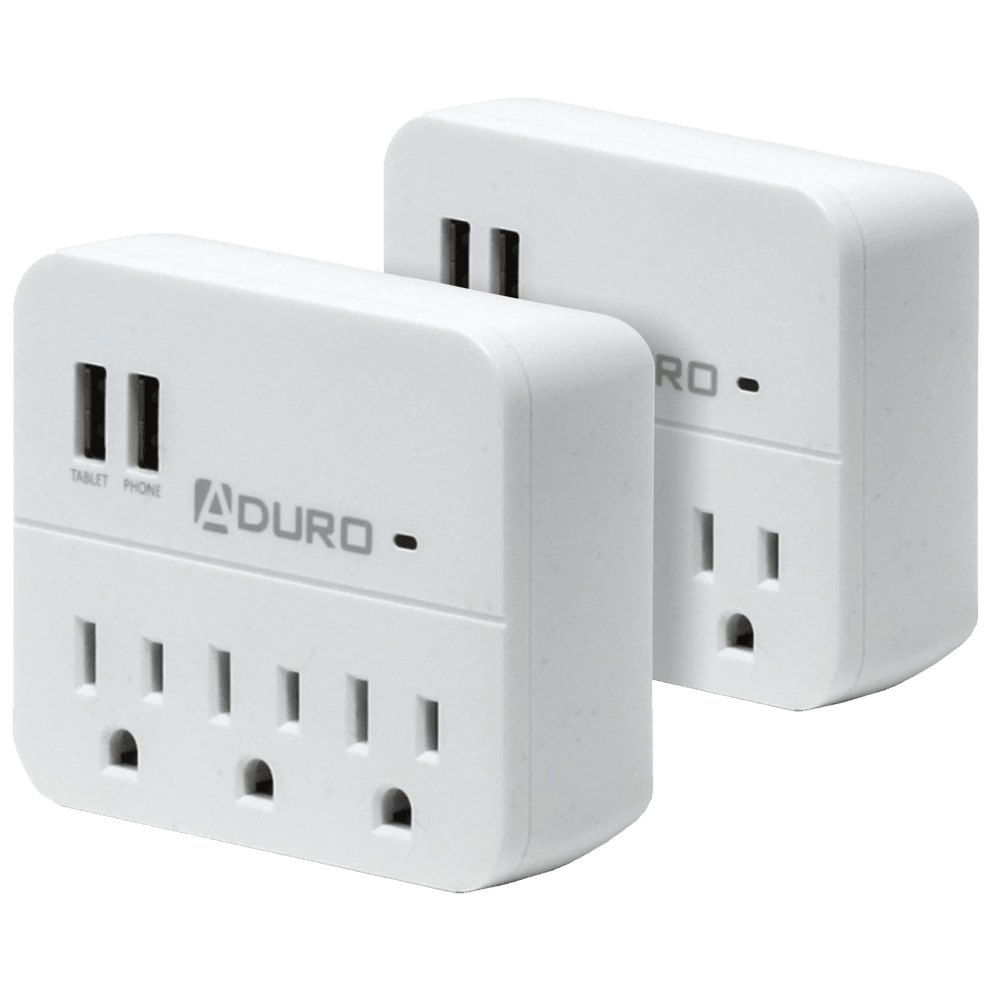2x 3 Outlets