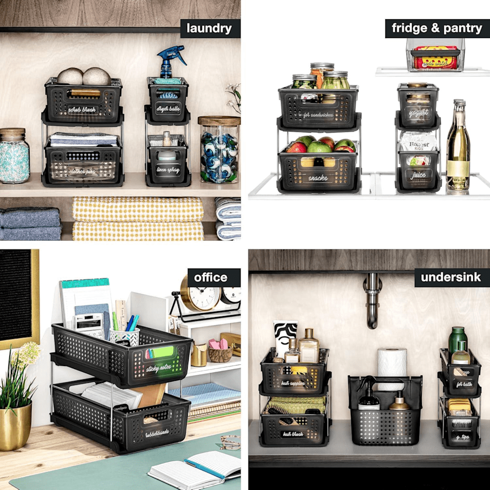 Versatile design keeps any room organized