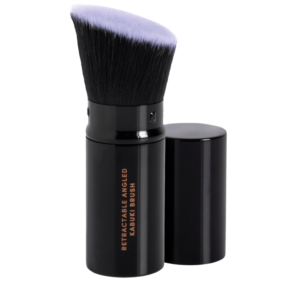 Retractable Angled Kabuki Brush
