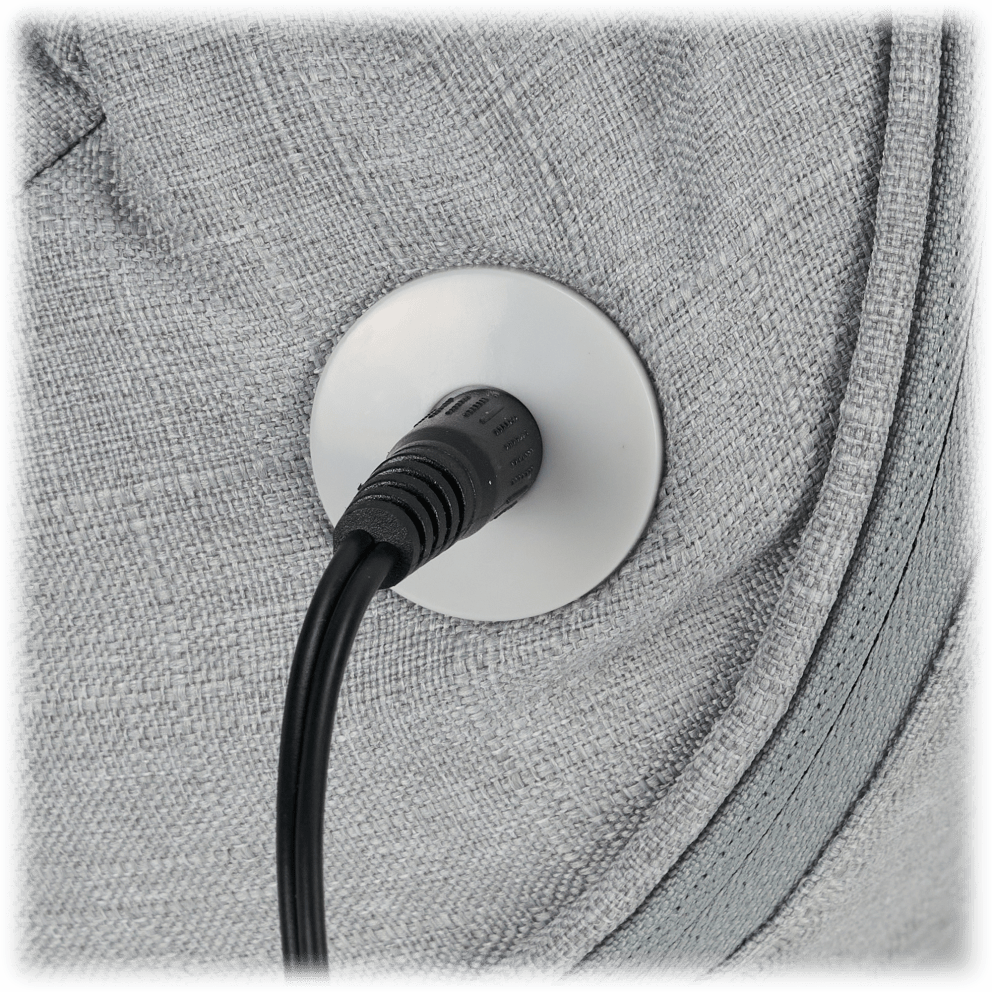 Recharge and your ready to go again, or just use it plugged in