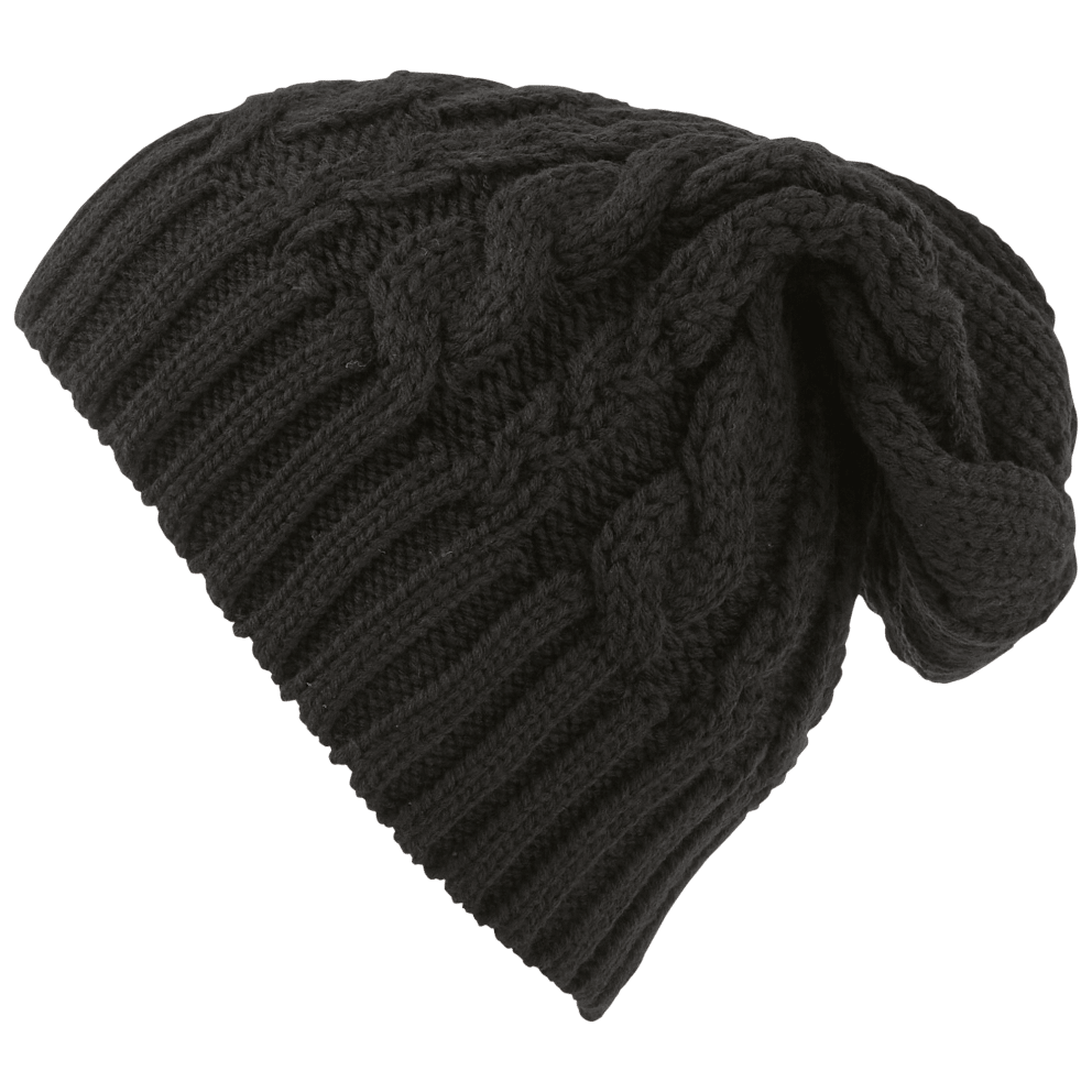 Without Poms in Black