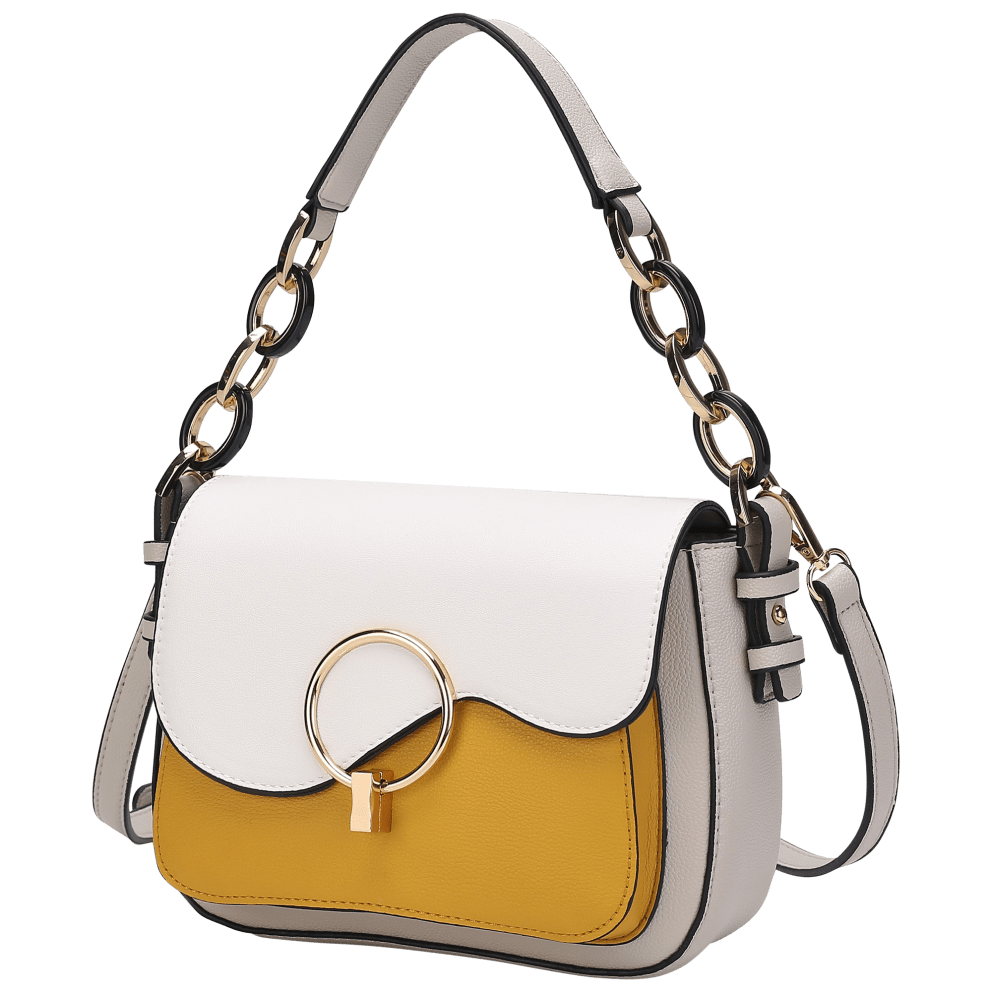 Light Grey/Mustard