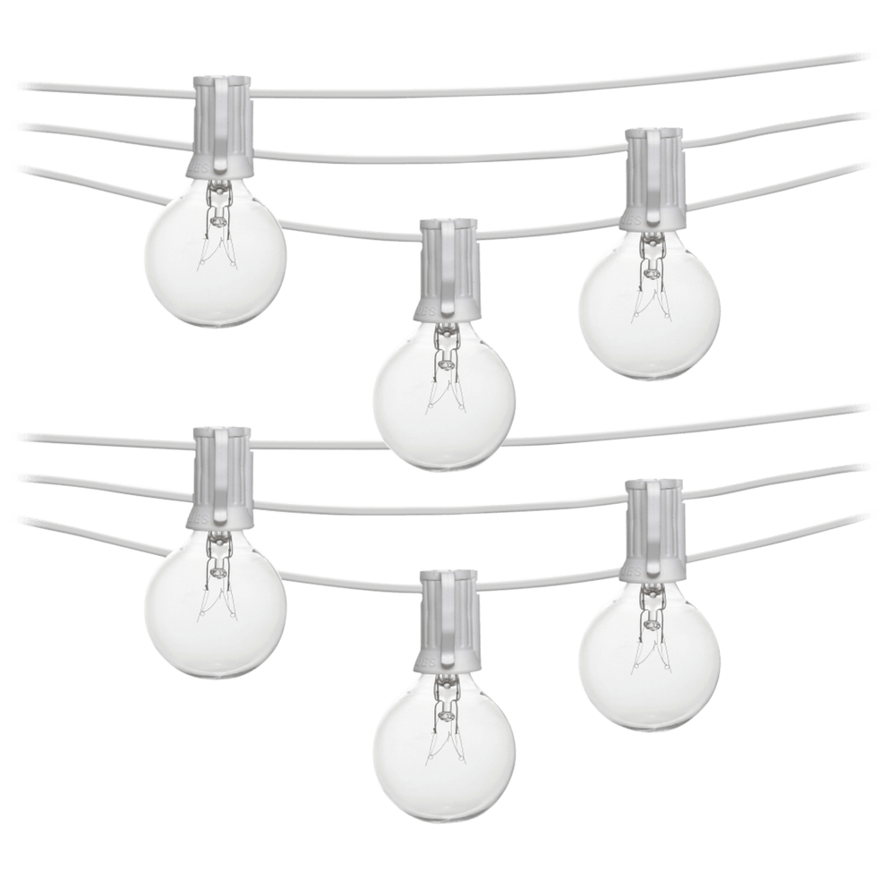 2-pack of White 100-ft Length Lights
