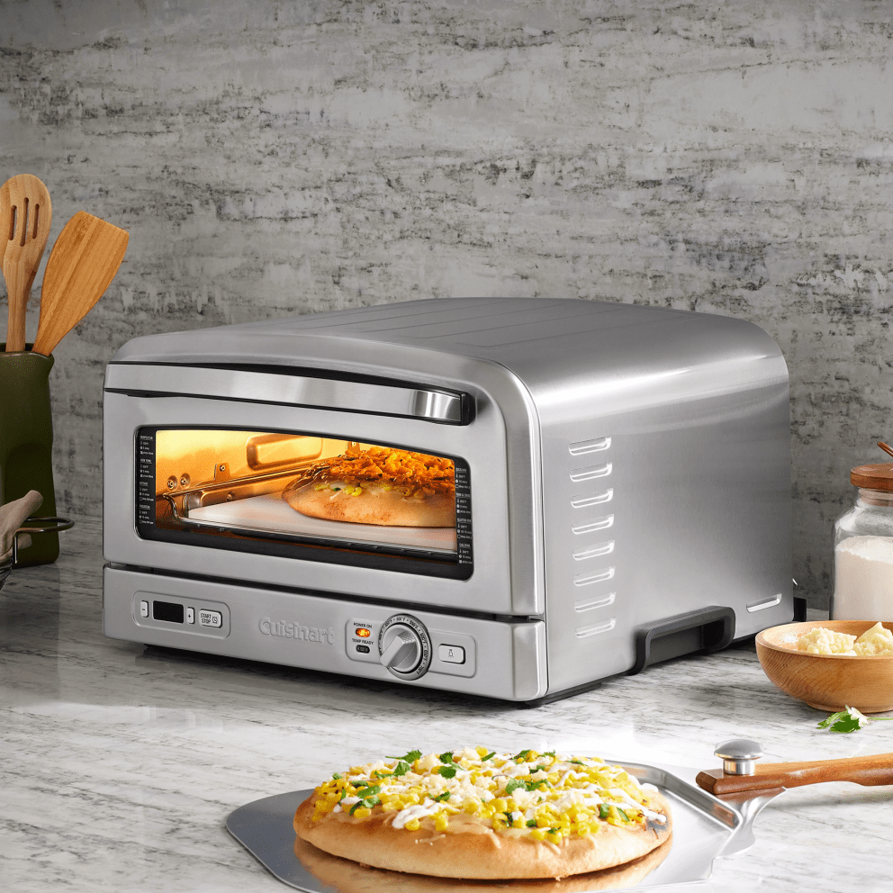 High heat creates crispy crusts and perfectly melted toppings.