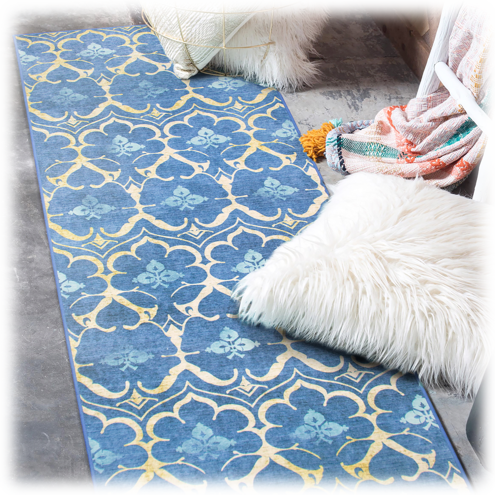Leilani Damask Blue