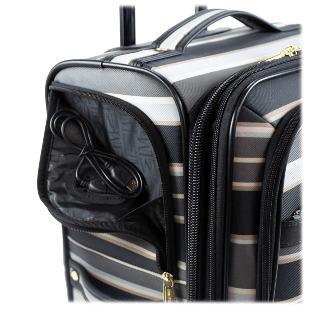 Exterior Zippered Charging Compartment