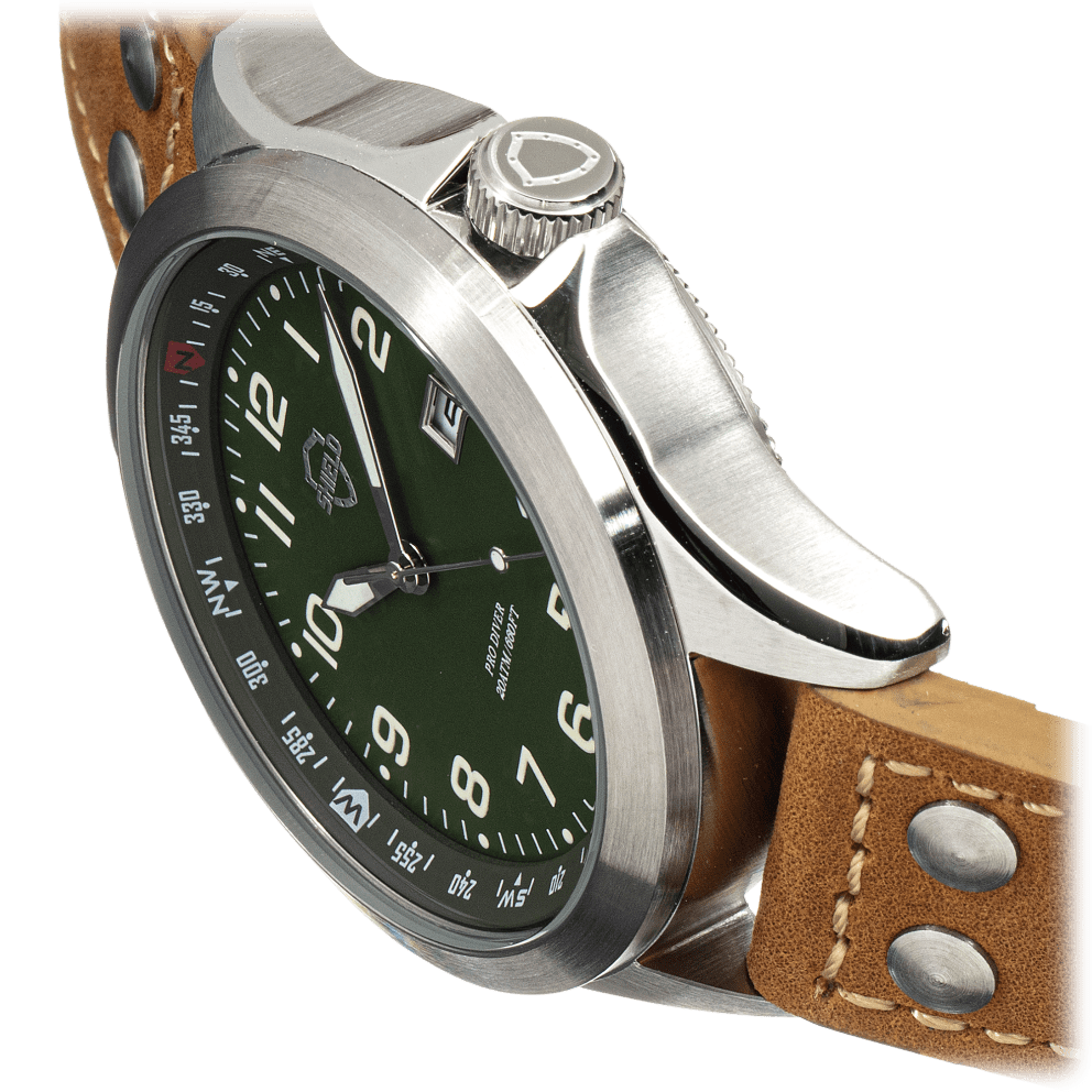 Silver/Green