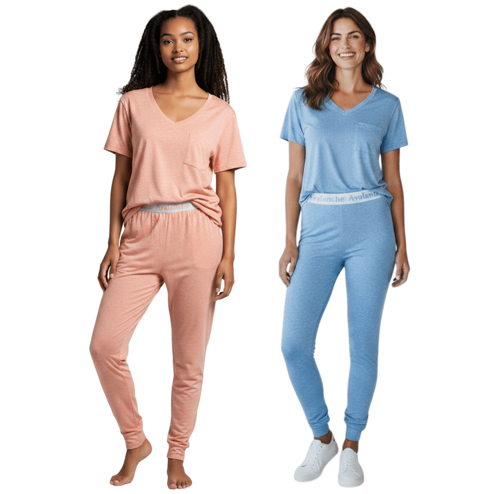 Coral + Blue