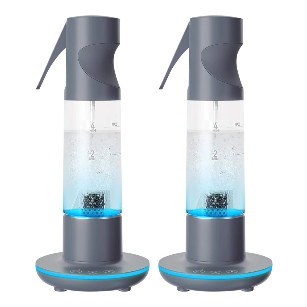 2-Pack Homedics Ozone Clean 3-in-1 Chemical-Free Disinfectant Spray