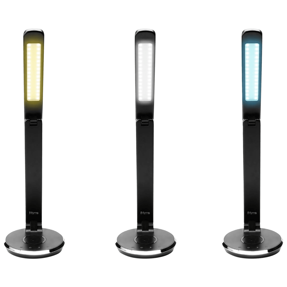 Customizable light modes with multiple brightness levels & color temperature settings