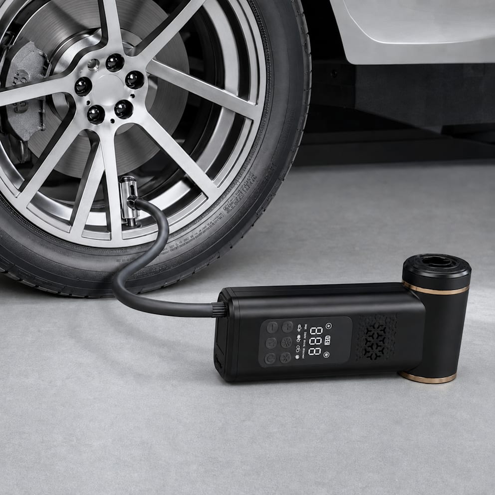 Smart digital controls take the guesswork out of tire inflation.