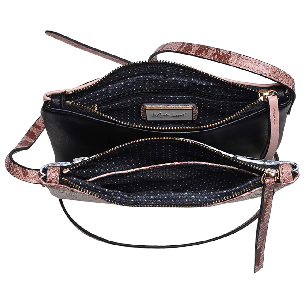 Black & Blush Python Interior