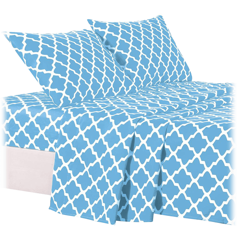 Aqua/White