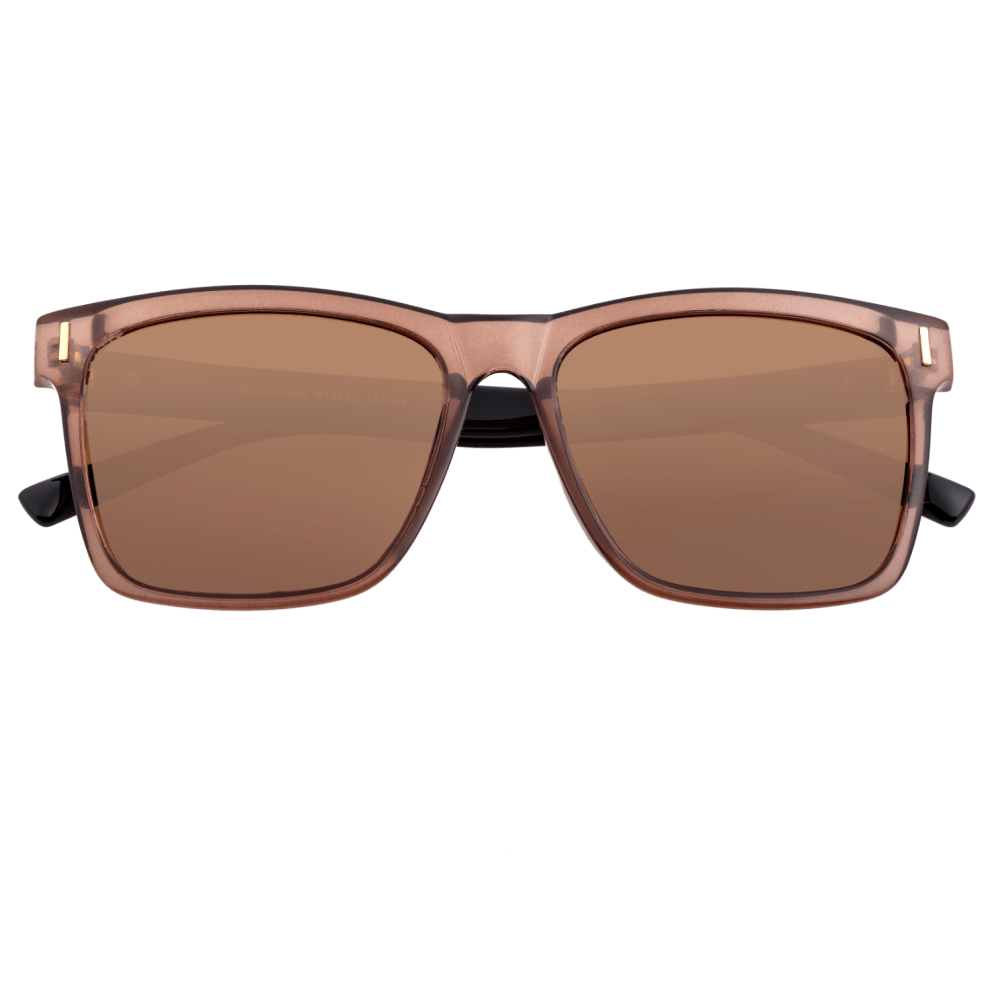 Brown Frame/Black Lens