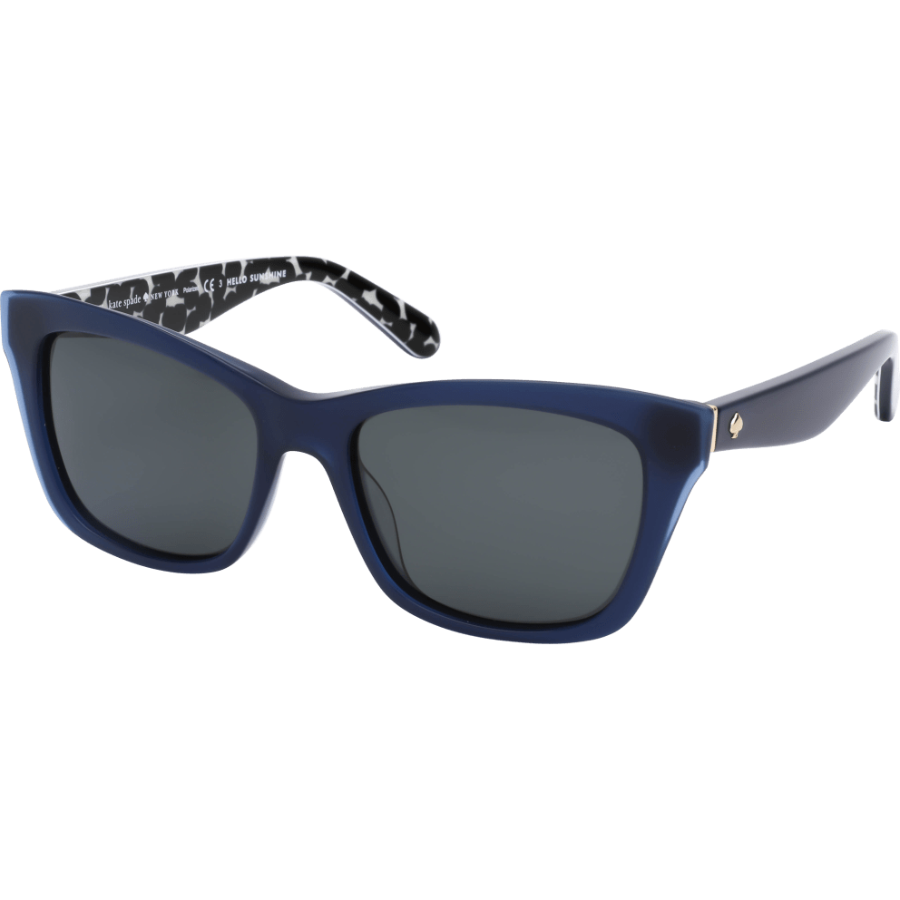 Blue Black Frame & Gray Polarized Lenses