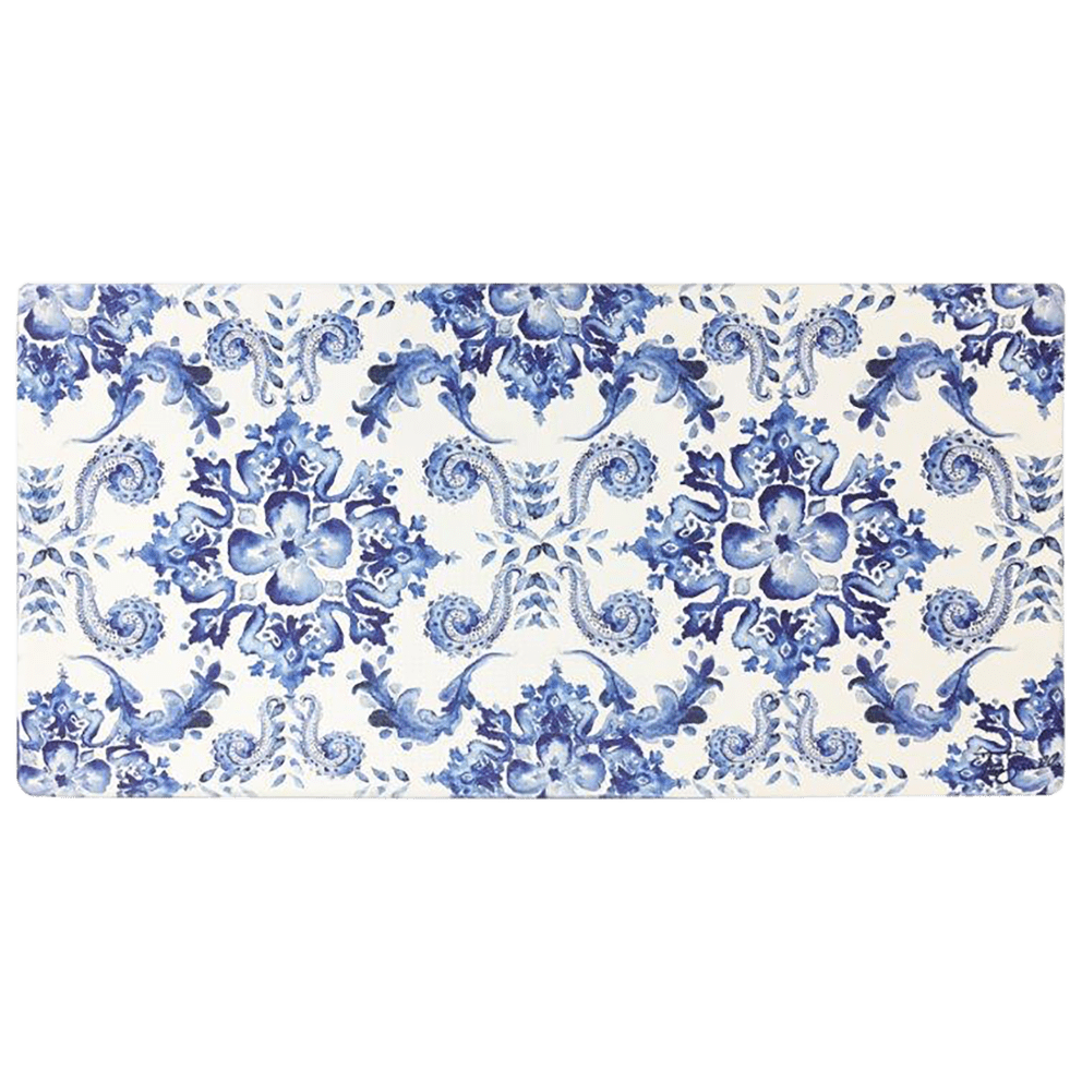 Poppy Sketch Tile Blue