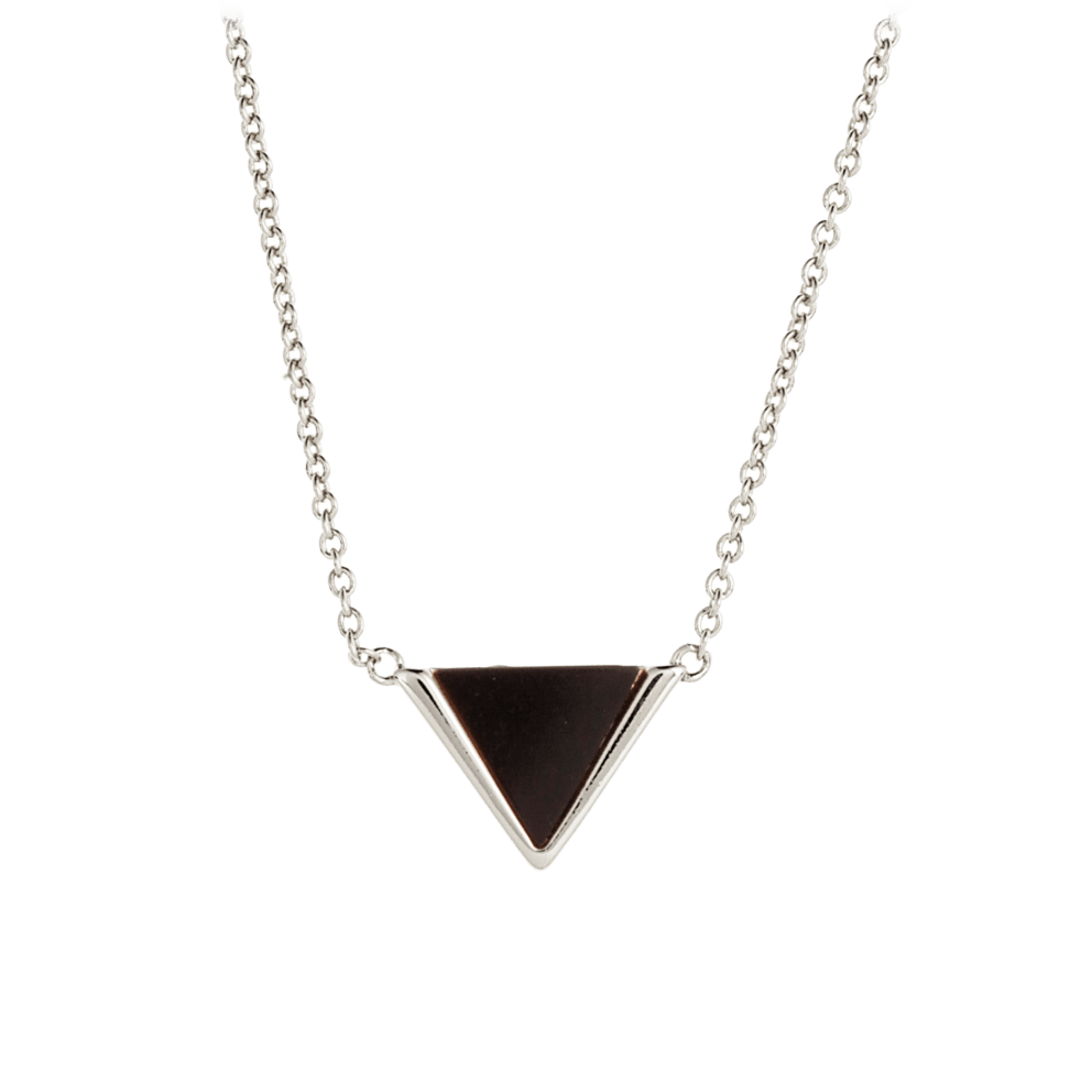 White Gold with Black Onyx