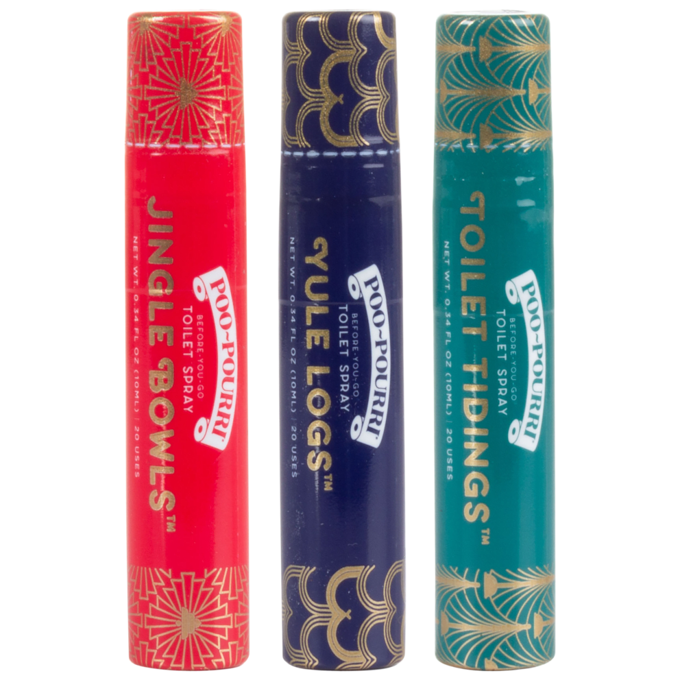 PooPourri Holiday 3-Pack 10ml Set