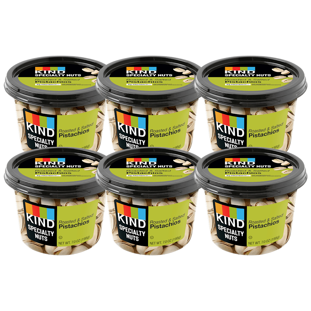 6-Pack: Specialty Nuts Roasted and Salted In Shell Pistachios