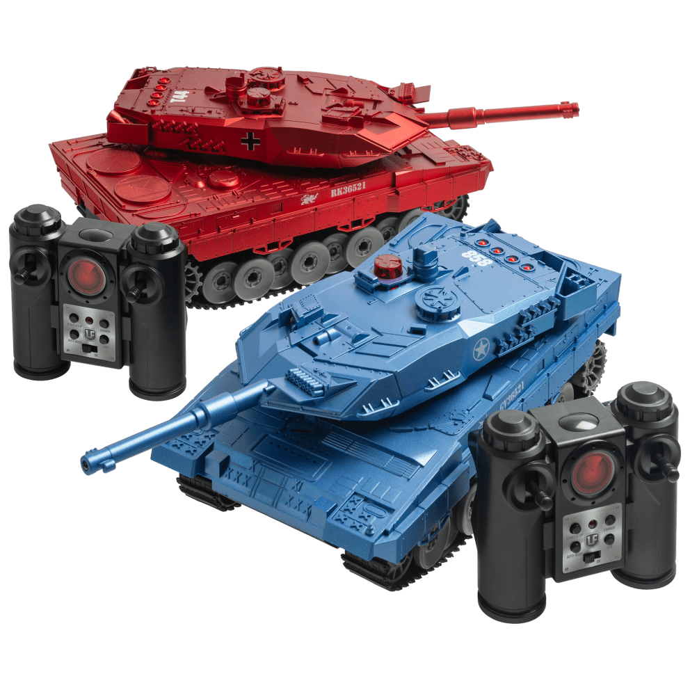 Royal Red and Battle Blue