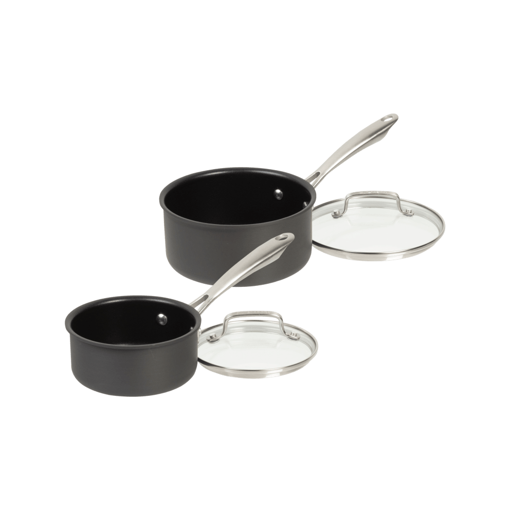 1-Quart and 2-Quart Saucepans