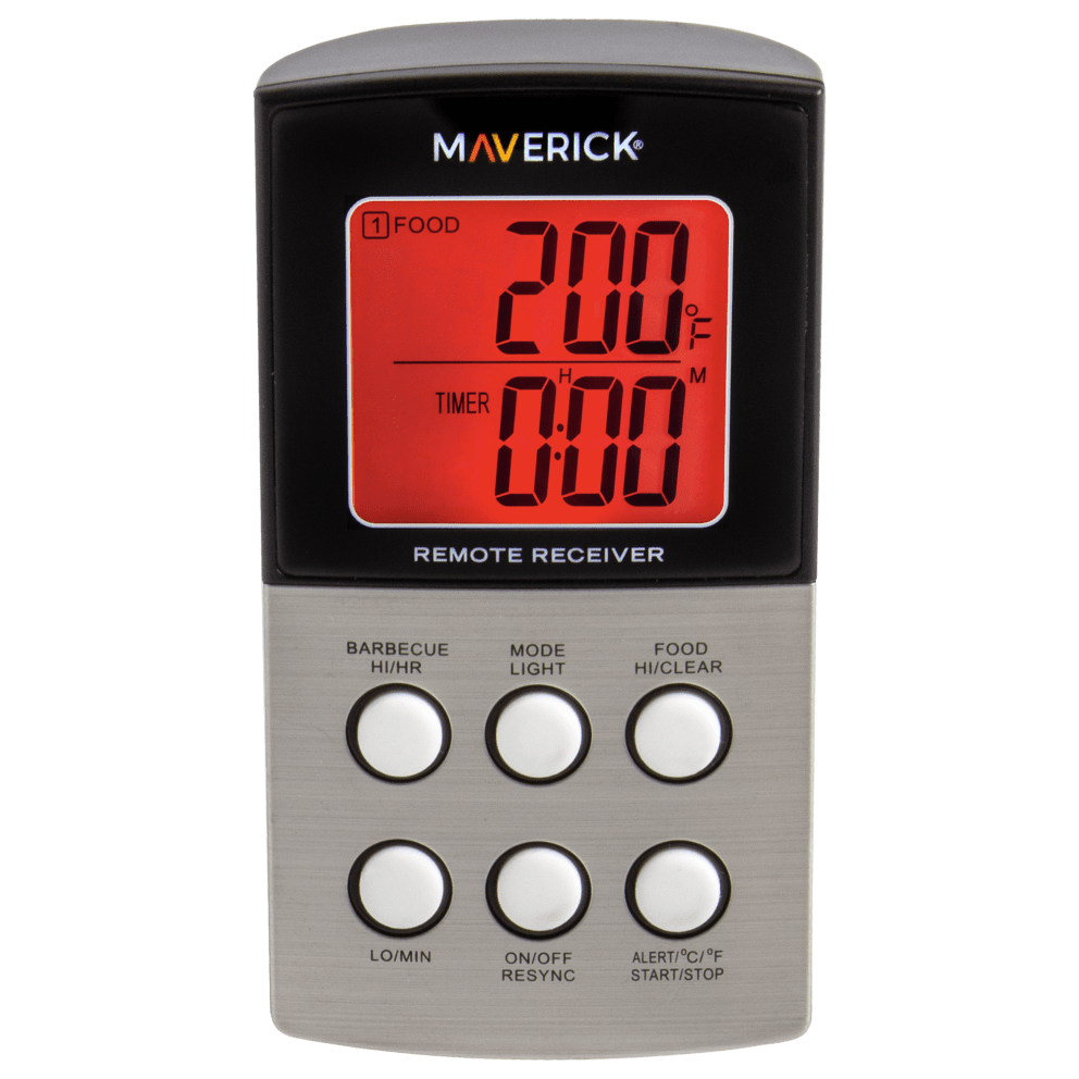 Your meat, barbecue, & timer settings are stored for convenience
