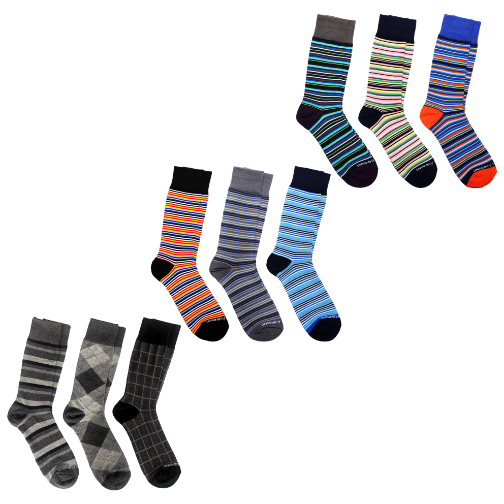 Thin Striped Multi-Pack