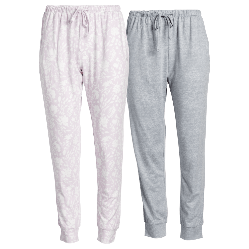 Floral Outline/Light Grey Heather