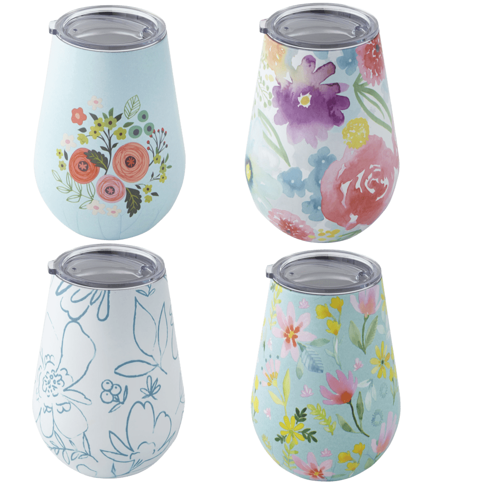 4-PACK 14OZ WINE TUMBLERS
