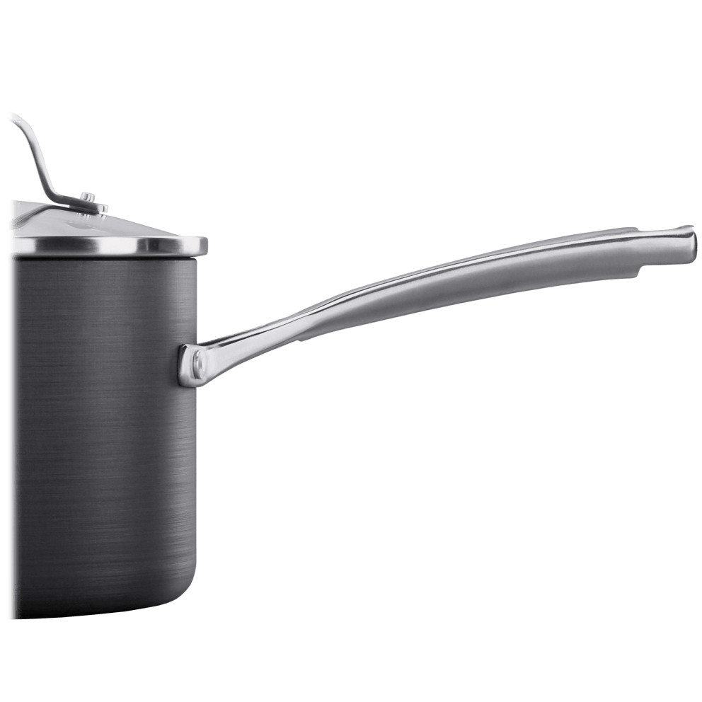 Stainless Steel Stay-Cool Handles Remain Cool