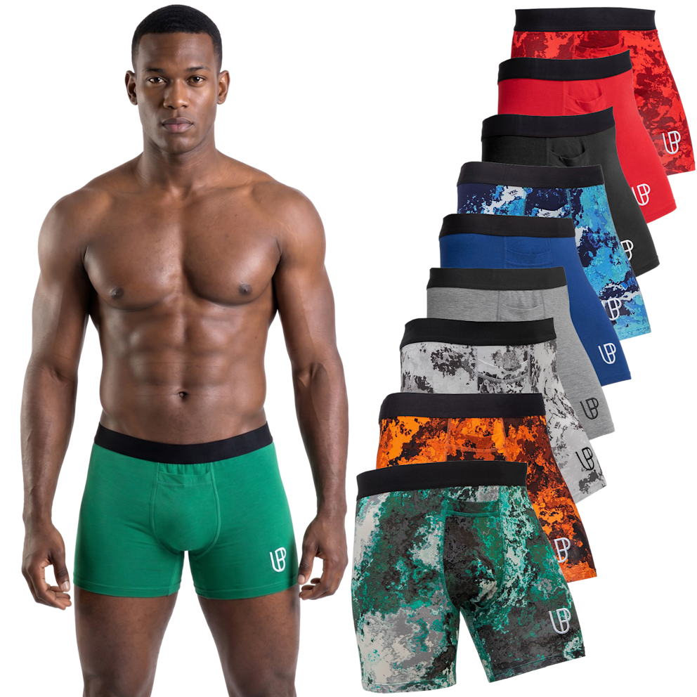 Includes a variety of bold colors and signature camo patterns.