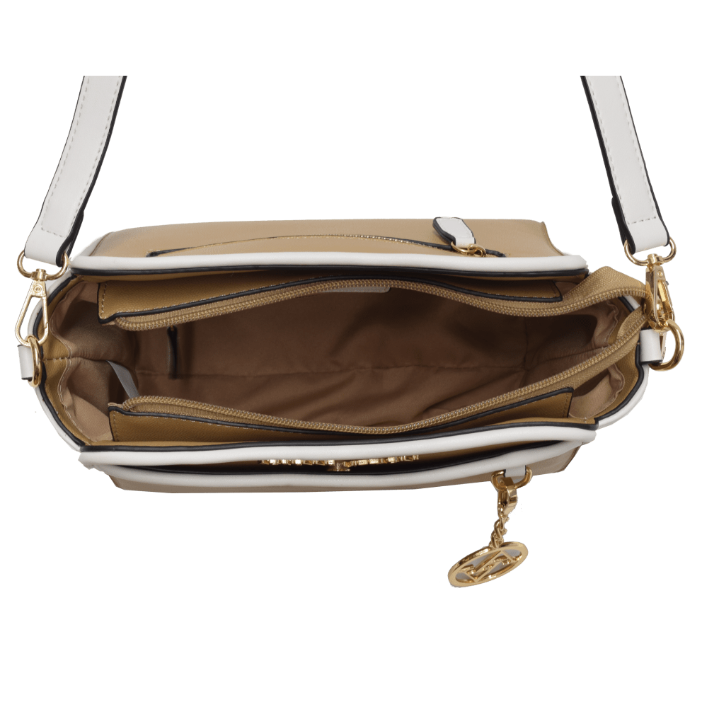 Taupe w/ White Trim