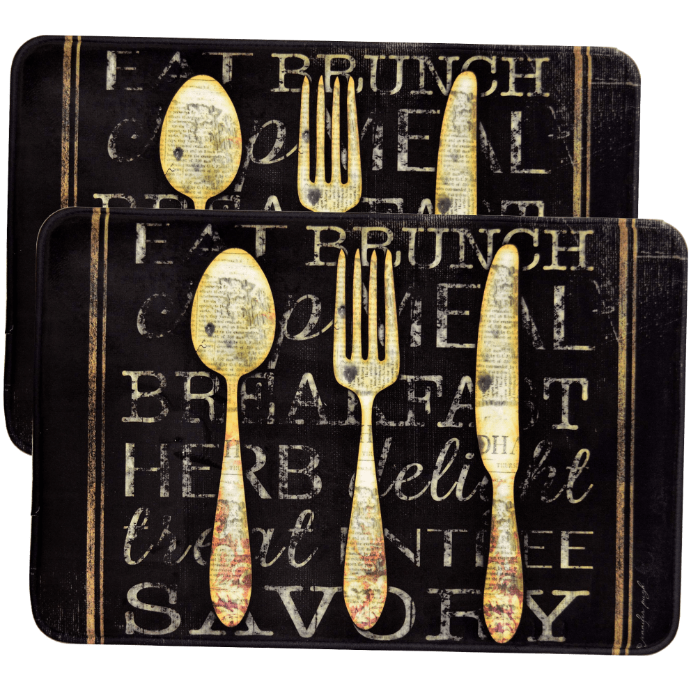 Silverware Chalk Art