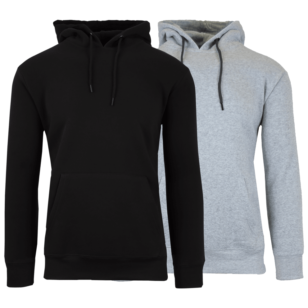 Black & Heather Grey