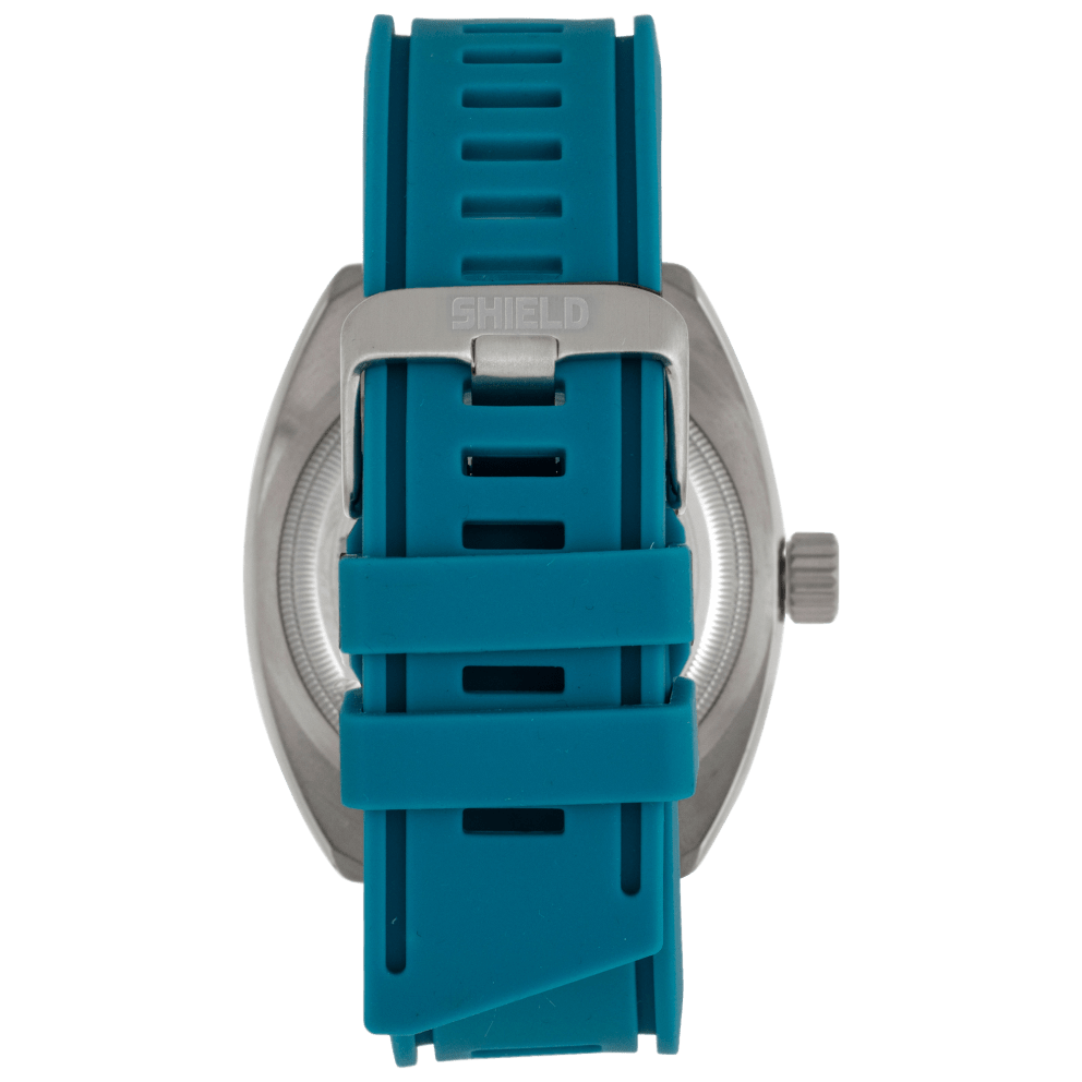 Silver/Teal