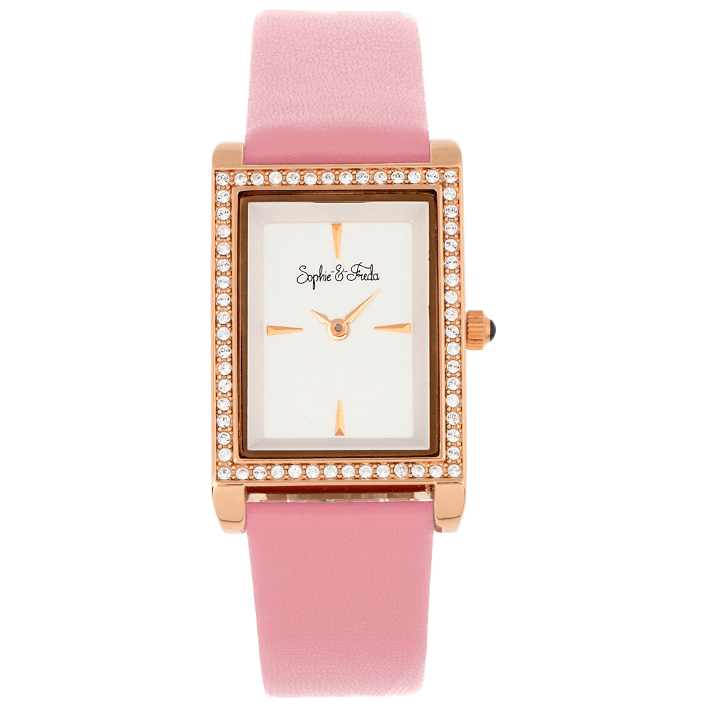 Pink with Leather Band