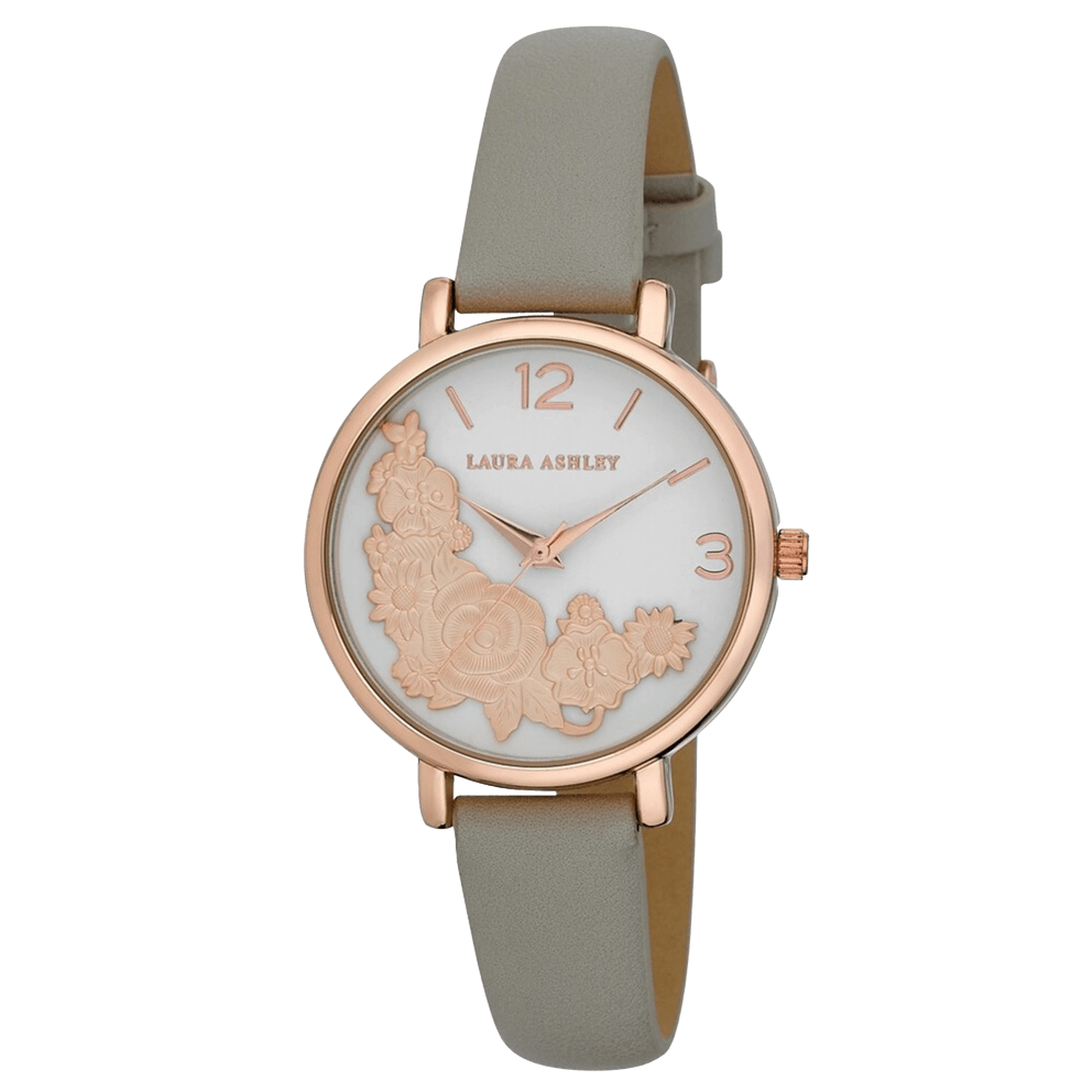 Gray Band w/ Rose Gold Case