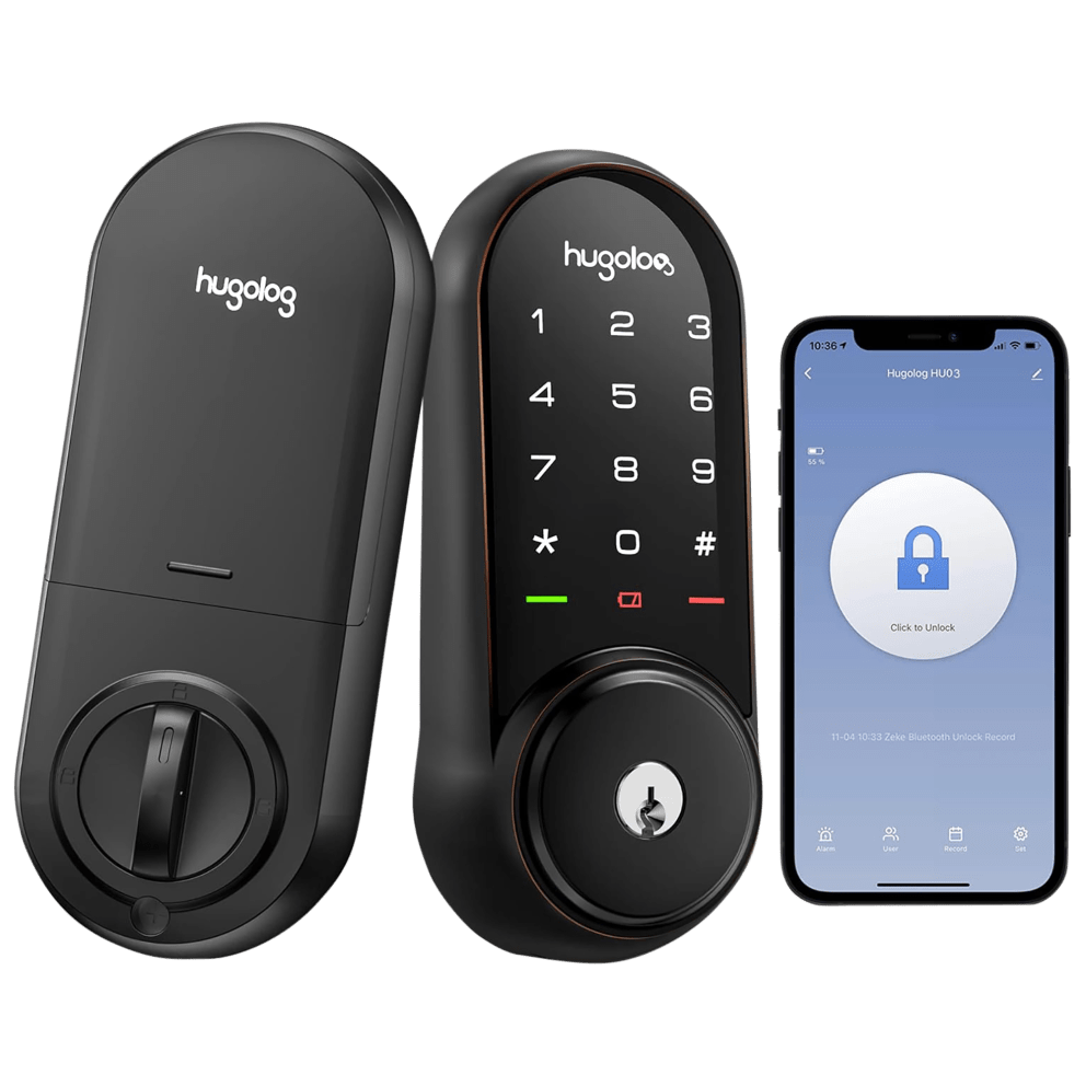 Stay connected & in control from anywhere with the included Wi-Fi gateway, allowing remote access & management via the Hugolog smartphone app